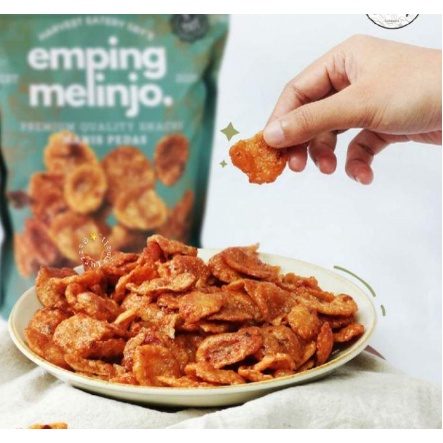 

Ready Stock Emping Melinjo Pedas Manis Harvest Eatery