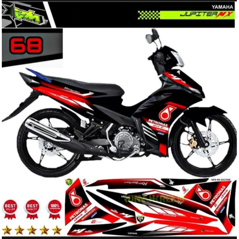 Stiker Decal Variasi jupiter mx new