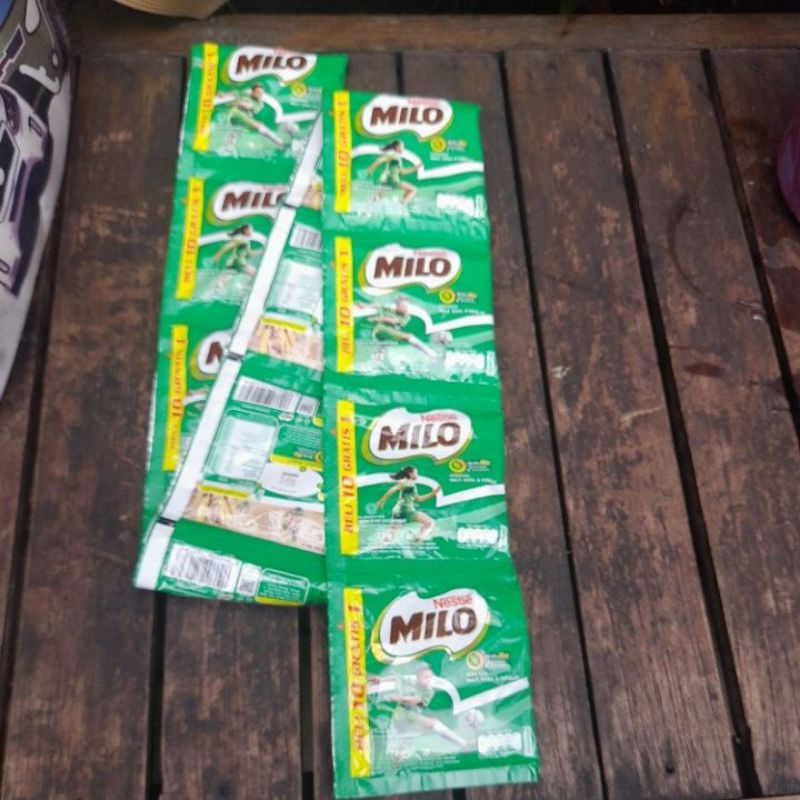 

milo saset 22gr/milo bubuk 22gr/milo 10 saset gratis 1 saset