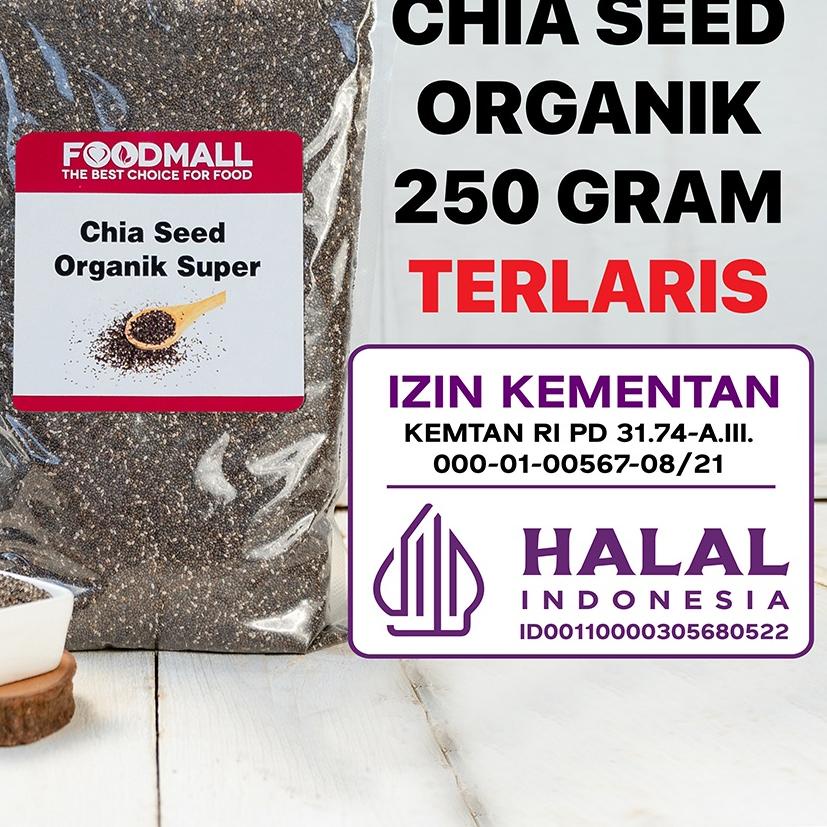 

♫ Organic Chia Seed / Biji Chia 250 Gram Organik ♬