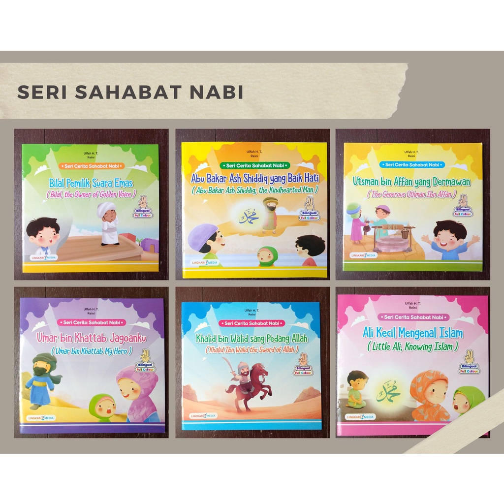 Buku Seri Cerita Sahabat Nabi (Lingkar Media)