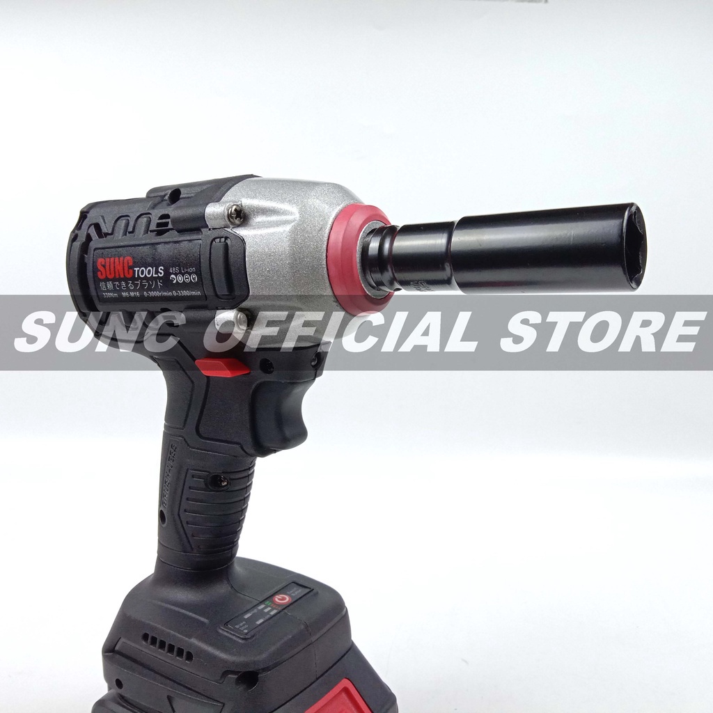 Cordless Impact Wrench Brushless 48S Mesin Impact Baterai 48S by SUNC TOOLS