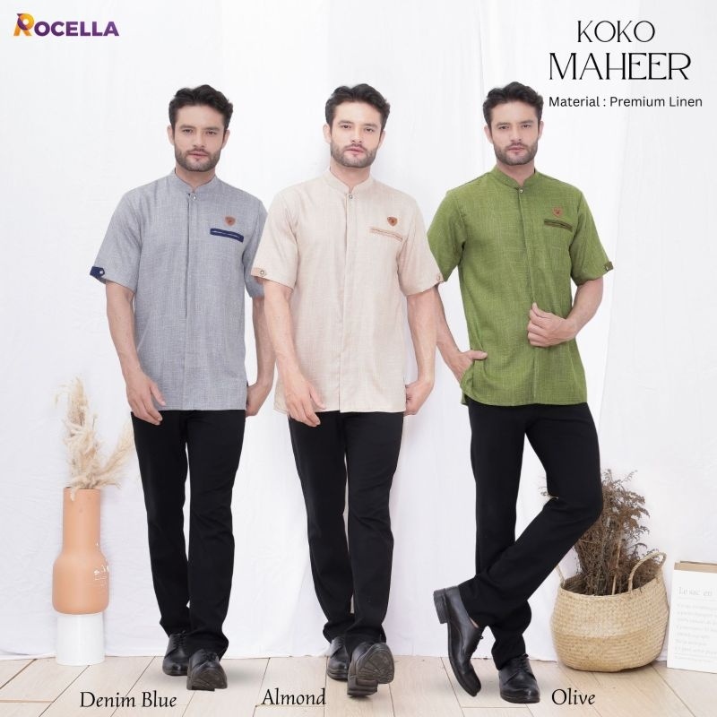 Baju Koko Maheer merk Mysure