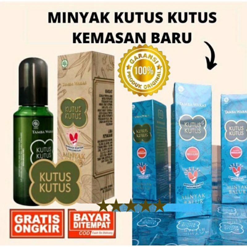 Jual Minyak Kutus Kutus Balur Tamba Waras Original 100ml Original 100