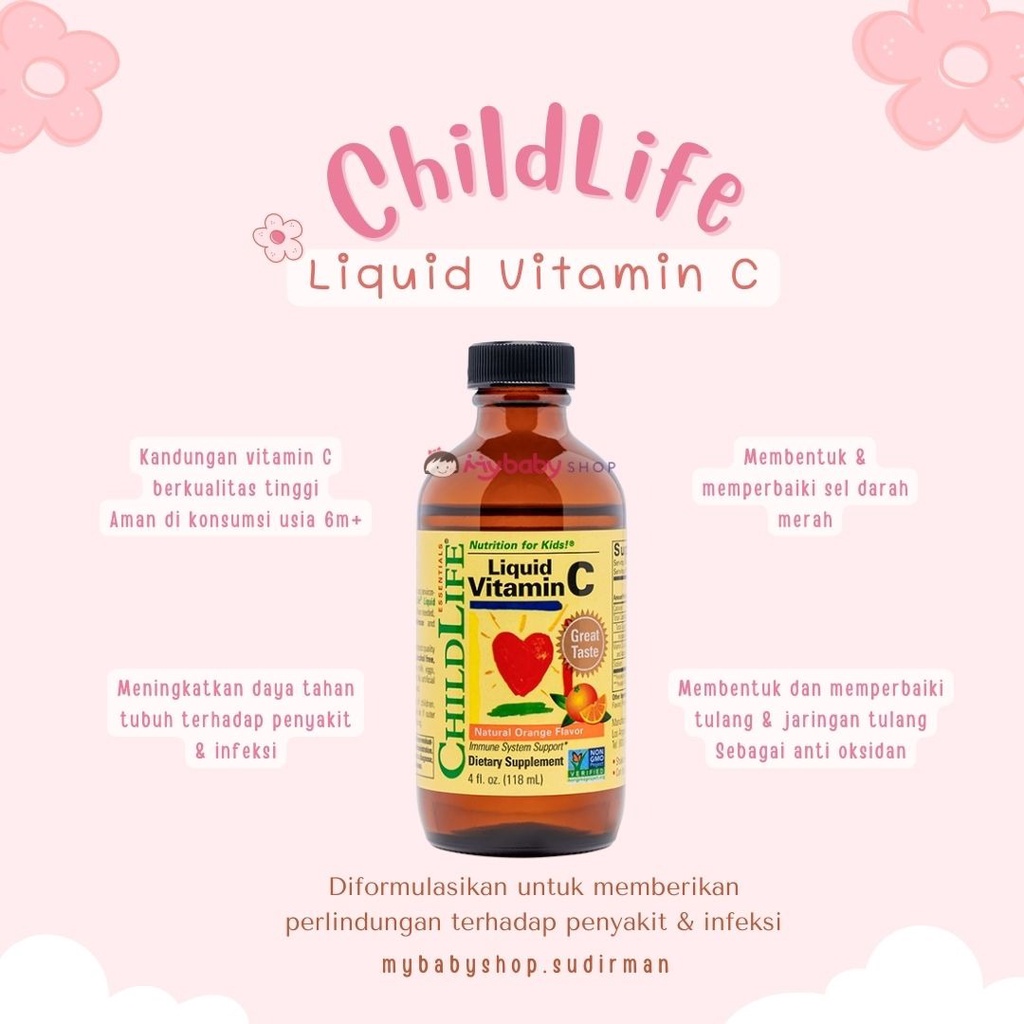 Childlife Liquid Vitamin C - VitaminC anak