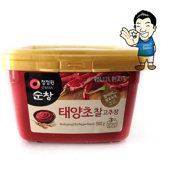 

➢ Daesang Sunchang Gochujang- Cabe Pasta Korea- Hot Pepper Paste 500g ❃