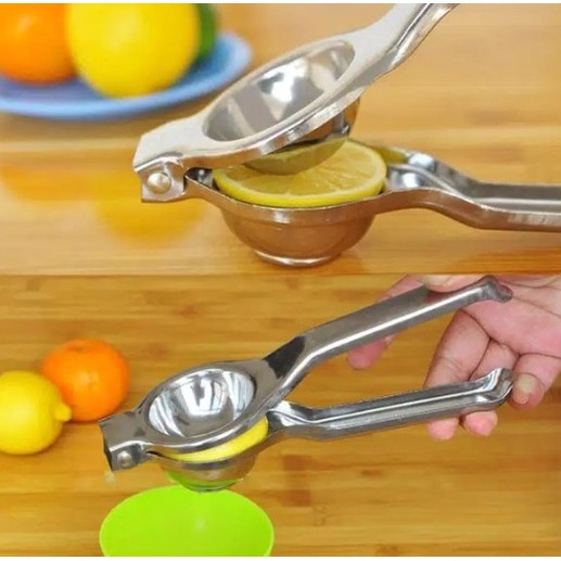 Alat Peras Jeruk Dan Lemon Lime Squeezer Stainless Steel Perasan Manual Jeruk Nipis Besi Press Buah