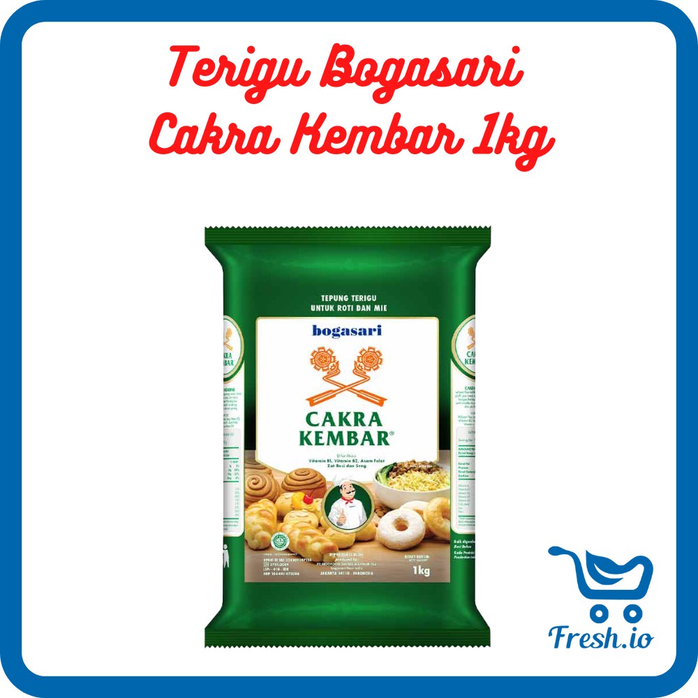 

Terigu Bogasari Cakra Kembar 1kg