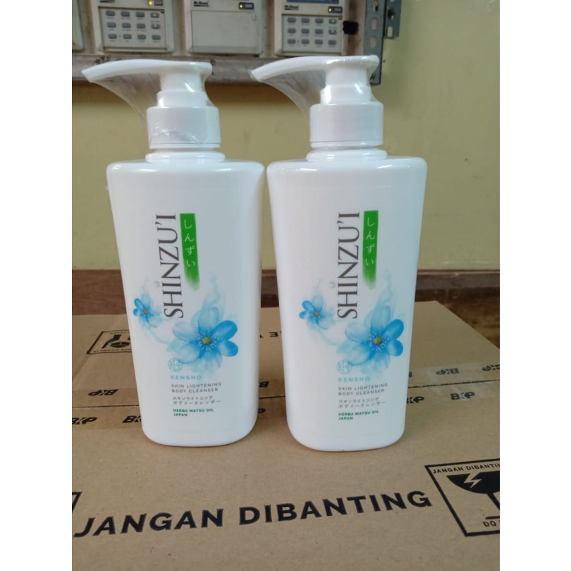 Body Wash SHINZUI Sabun Mandi Cair 500ml PUMP 500 ml Pencerah Kulit Pemutih Kulit Antiseptic SABUN MANDI SHINZUI