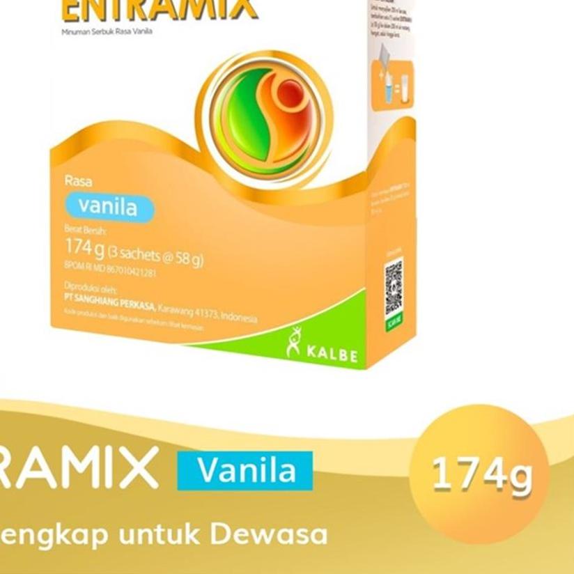 

❅ Entramix Vanila 185 gram ☻