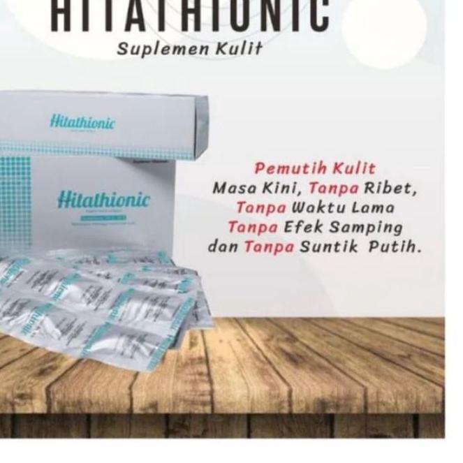 ✿ HITATHIONIC Original ECER 6 Kaplet Glutathione supplement ♞