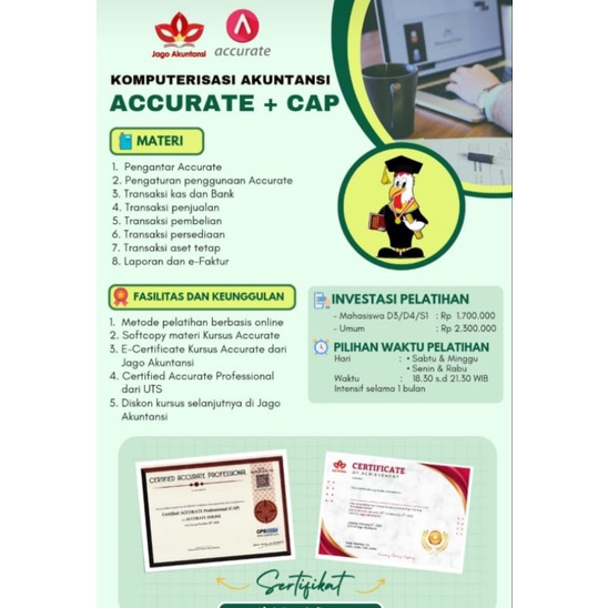 

ACCURATE + CAP