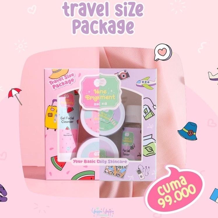 ◙ (READY - ORIGINAL) YEPPU-YEPPU BY KIYOWO SKINCARE TRAVEL SIZE PACKAGE / YEPPU YEPPU ™