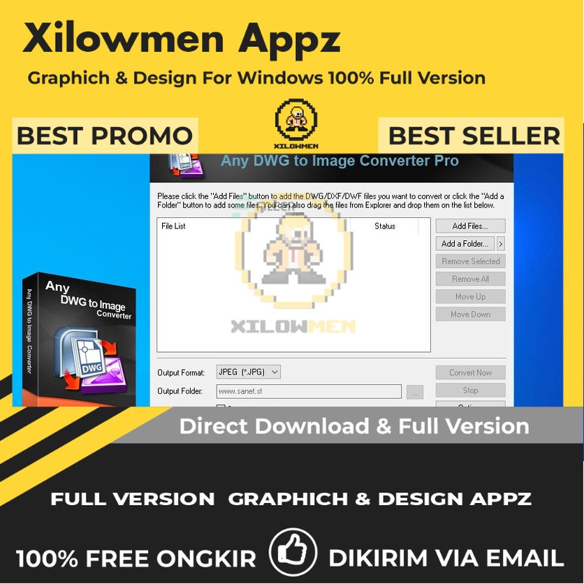 [Full Version] Any DWG to Image Converter Pro 20 Pro Design Graphics Lifetime Win OS