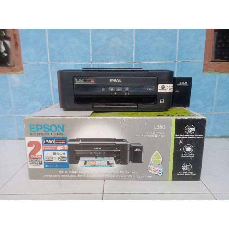 PRINTER EPSON L360 SECOND