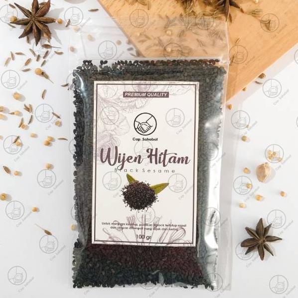 

【murah】 100gr Wijen Hitam / Black Sesame / Rempah / JSR 100% PREMIUM QUALITY