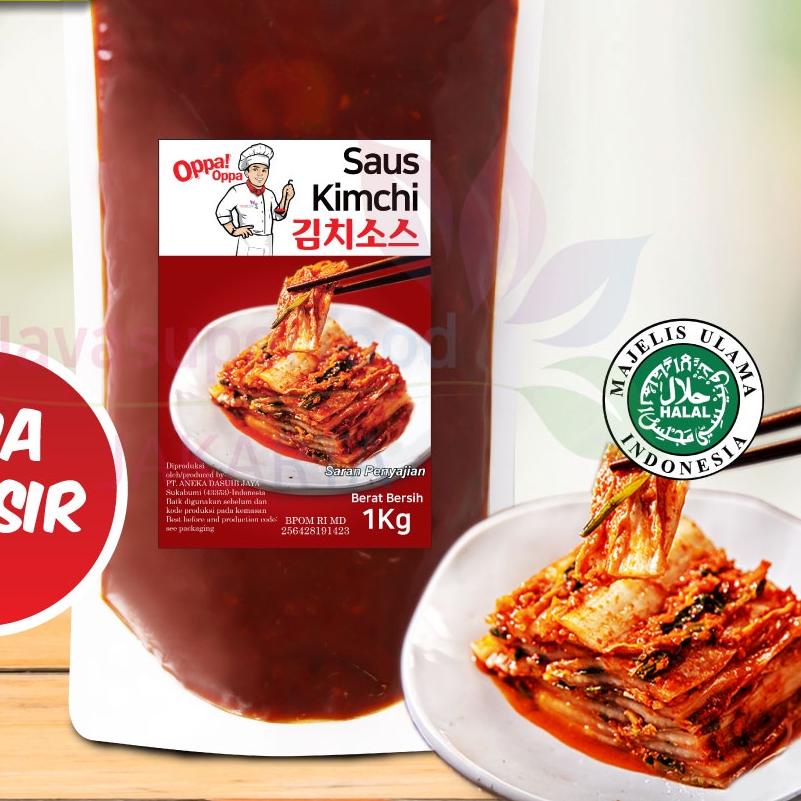 

❄ Saus Instan Saus Kimchi Korea 1kg/ Sauce Kimchi Korea Saus Oppa!Oppa ☛