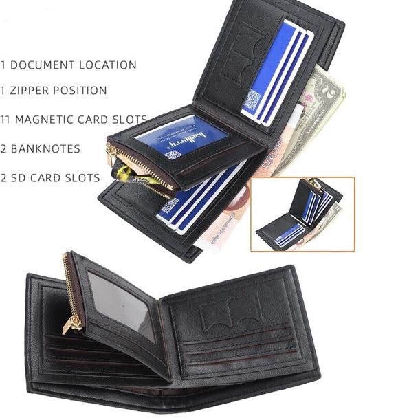 ➸ DOMPET PRIA BAELLERRY PREMIUM 1.1 NEW YEAR FREE ONGKIR POLOS KULIT MURAH W2S1 LAKI-LAKI ORIGINAL 1