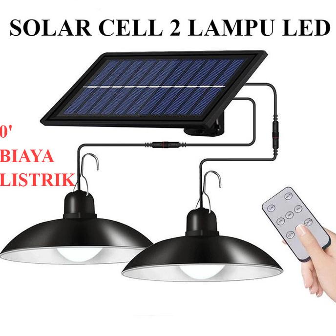 TERMURAH LAMPU SOLAR Gantung / LAMPU TENAGA MATAHARI / LAMPU OUTDOOR gantung