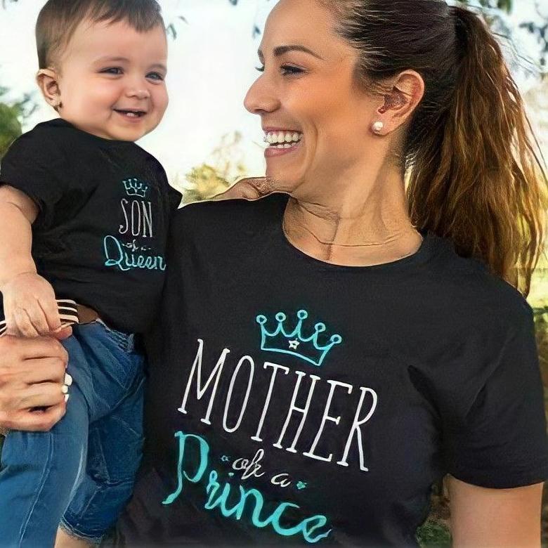 ❁ Maxkenzo Baju Mother Couple Ibu Baju Anak Kaos Berkualitas ➽