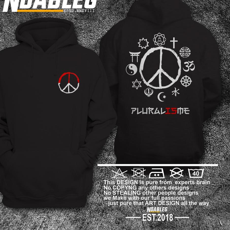 SWEATER PLURALISME PEACE -  ~