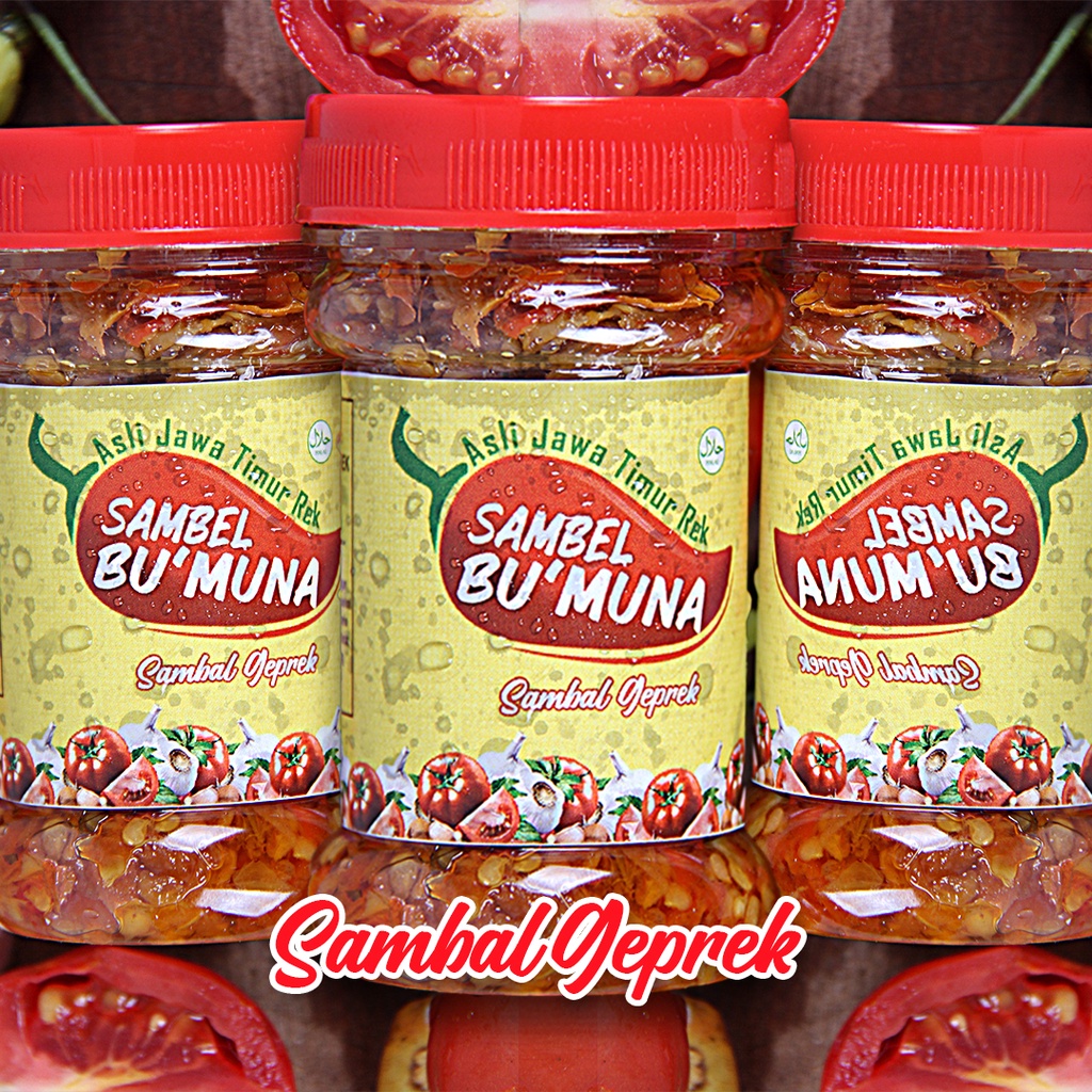 

Sambel Geprek | Beli 5 Gratis 1 Botol