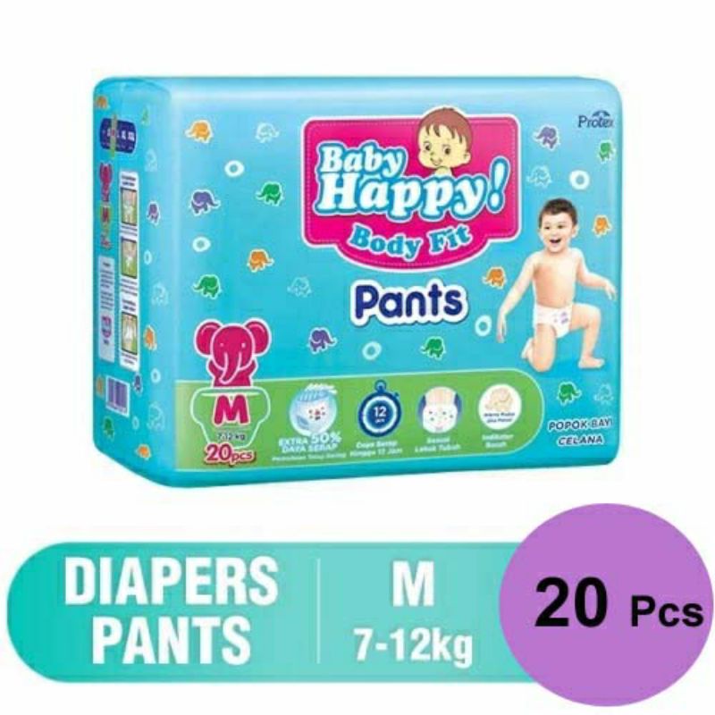 pampers baby happy m20/L20