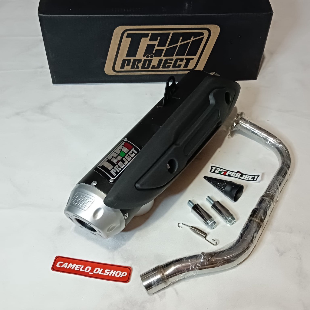 KNALPOT TZM PROJECT RACING VARIO 125 150 LED NEW / KNALPOT RACING TZM VARIO 125/150 LED NEW / KNALPOT TZM RACING VARIO 125 150 LED NEW