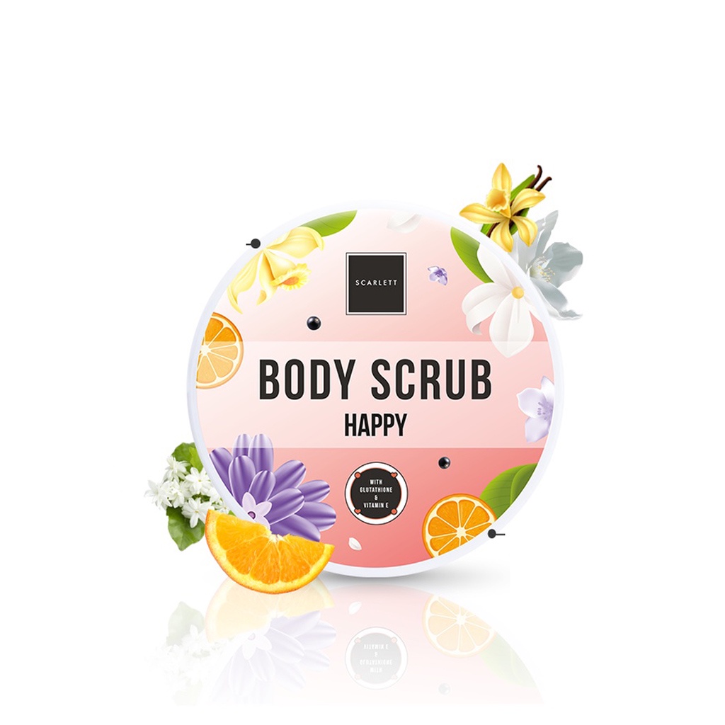 Scarlett Body Scrub - Lulur Pemutih Badan