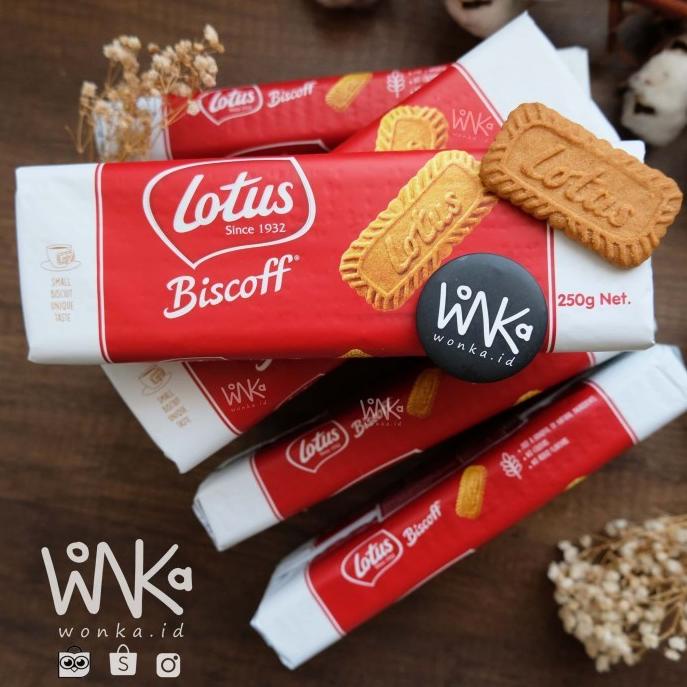 

Nikmati Lotus Biscoff 250gr - Biskuit Speculoos Caramel Cookies Cinnamon .,,.,.,