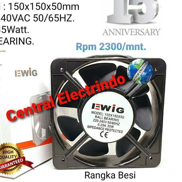 ✫ Cooling Fan Video Fan x50mm Ball Bearing EWIG. ♦