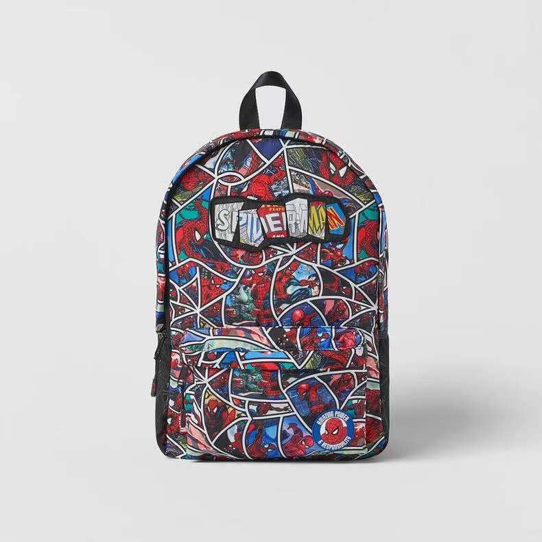 littlekiddoss Tas Ransel Minecraft Spiderman Anak Zra Backpack Tas Sekolah Anak BA2224