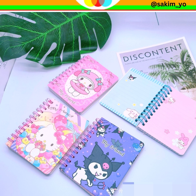 

MINI BINDER BOOK BUKU DIARY DIARY MINI CINAMMOROL CINAMORROL MY MELODY KUROMI BINDER BOOK POMPOMPURIN SCRAPBOOK KUROMI HELLO KITTY DIARY BUKU CATATAN KECIL SANRIO SANRIO BUKU JURNAL KECIL NOTE BOOK BINDER NOTEBOOK MINI NOTEBOOK @sakimyo