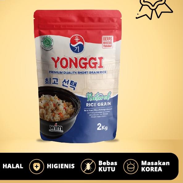 

♦ Beras Korea Yonggi 2kg-cocok untuk korean food ❂