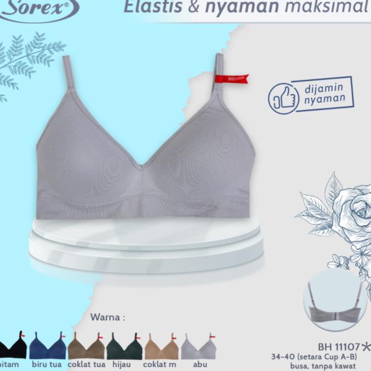 Recomended Grosir  Bra sport sorex seamless tanpa kawat 11107
