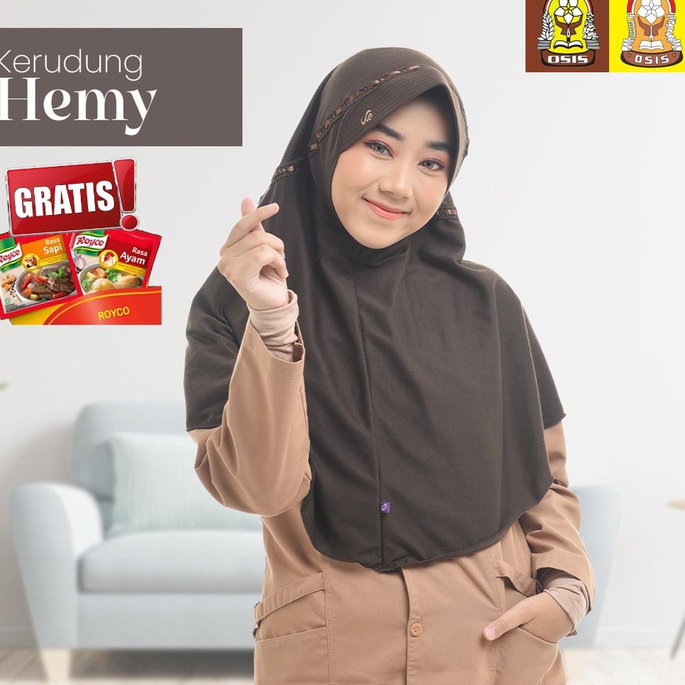 ▪ Kerudung Rabbani Asli HEMY jilbab instan Rabbani Kerudung SMP SMK SMA Rabbani Ori