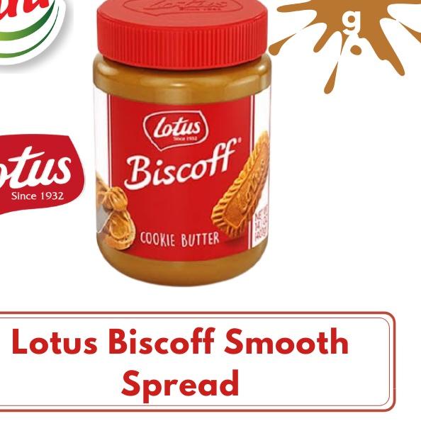 

☉ Lotus Biscoff Smooth Spread (Selai) 400 g ❁
