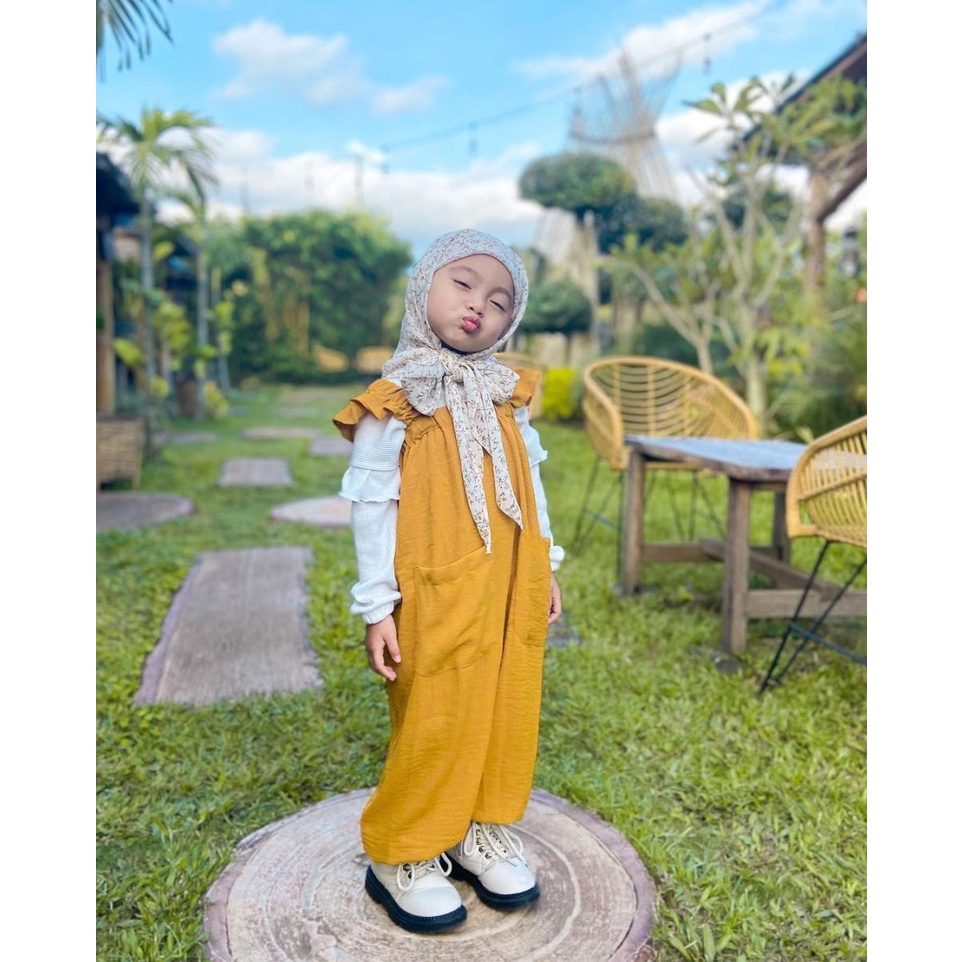 Jumpsuit Anak Crinkle / Jumpsuit Jumper Overal Anak Premium