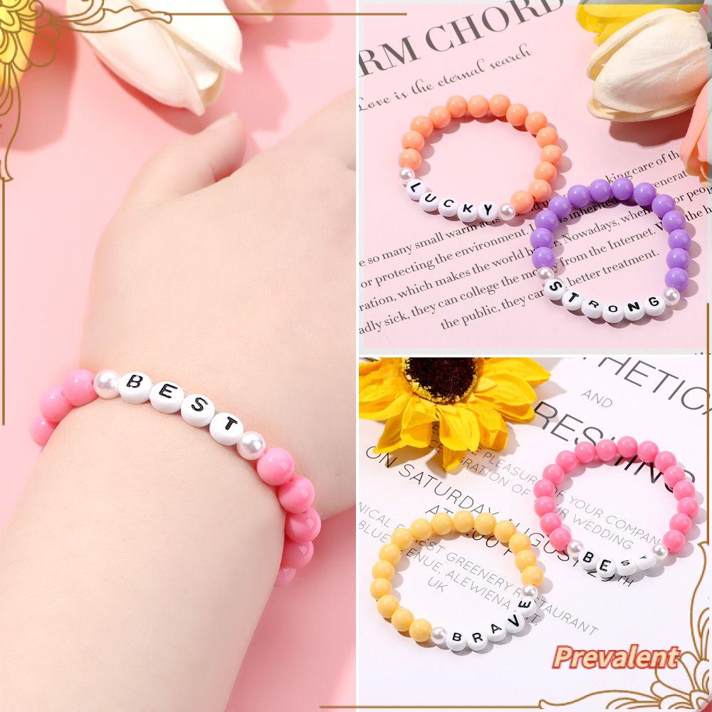 Preva Bead Gelang Princess Perhiasan Anak Perempuan Plastik/resin