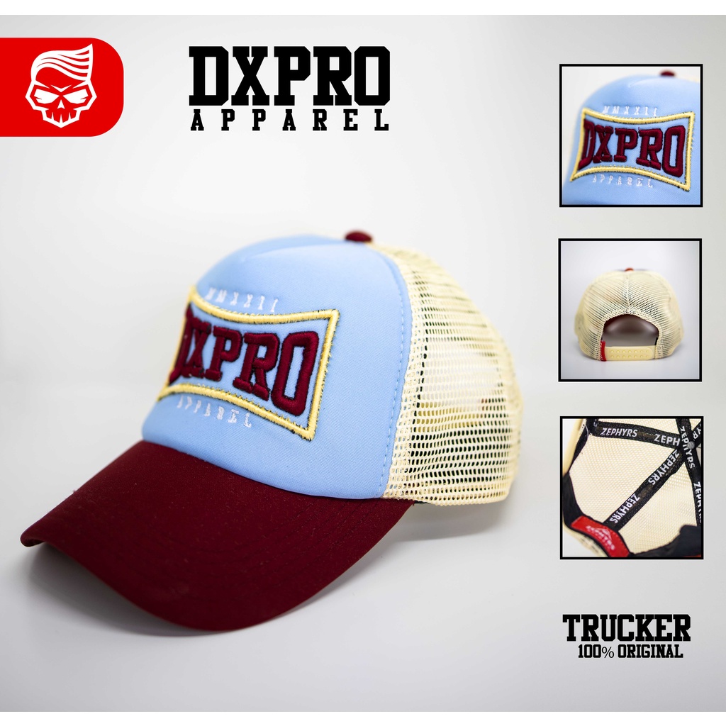 TOPI TRUCKER Bordir DXPRO Original Brand