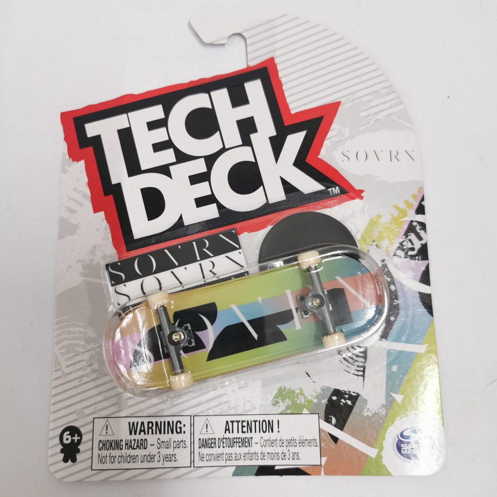 TECH DECK SOVRN Fingerboard Original Spin Master Finger Board Skateboard dengan jari primitive finesse gold chrome sovrn bakerboys