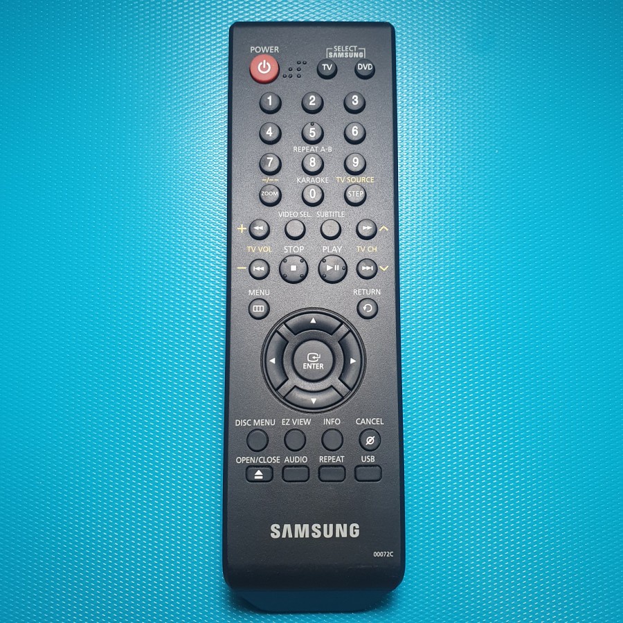 Remote Tv / DVD Home Theater Audio Samsung 0072C Second Original