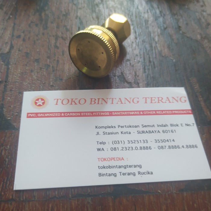 Terlaris Nozzle Kabut Lubang 5 Lurus / Spuyer Kabut