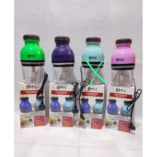 blender kapsul BMW ready sisa warna ungu