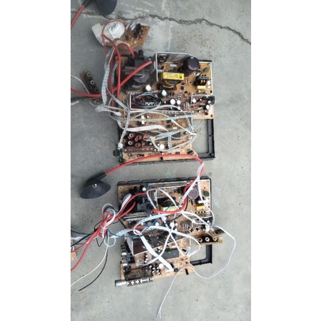 mesin tv 14-21" bekas normal