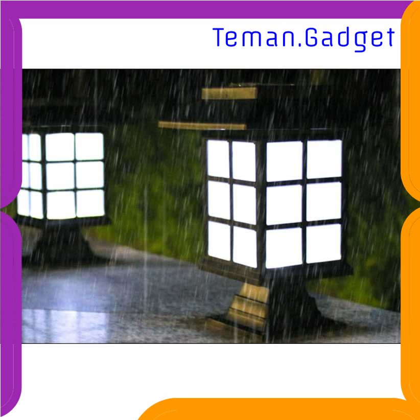 TG-LMP AIFENG Lampu Taman Hias Tancap Solar Power Waterproof Cool White - EM320