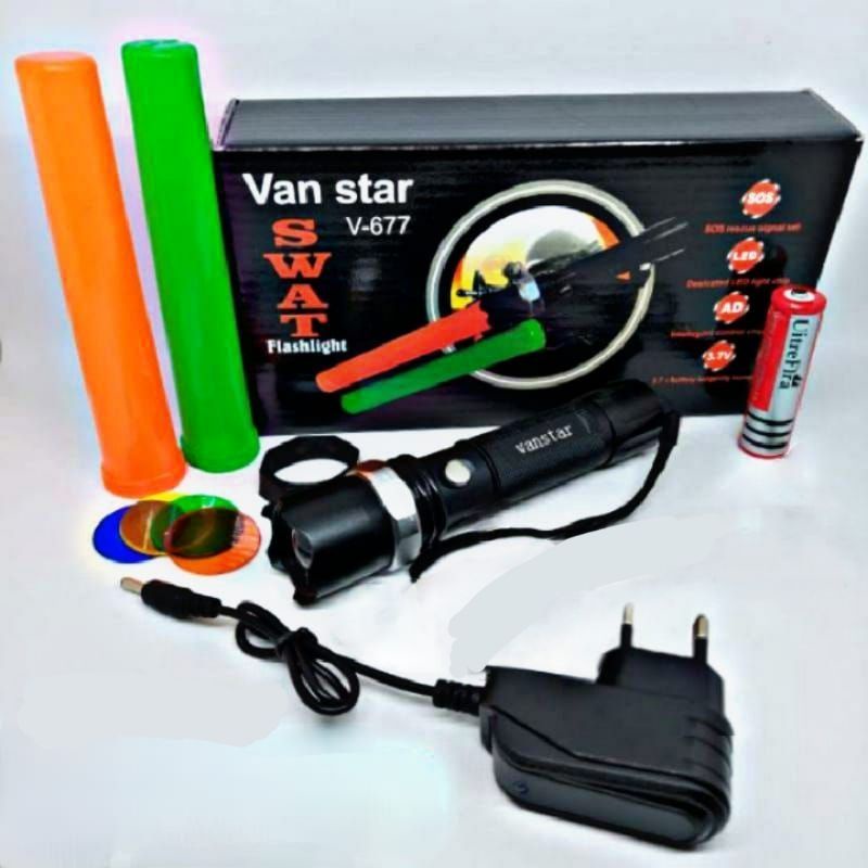 Senter Led Swat / V-677 Van Star