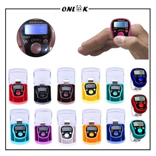 New Tasbih Digital Mini Led Finger Counter Digital Alat Hitung Wirid