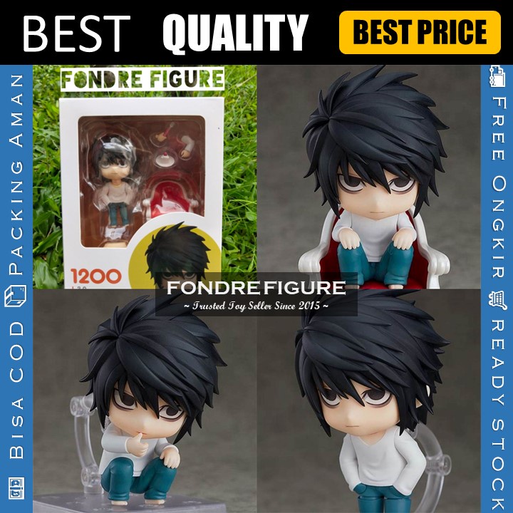NENDOROID L 2.0 2 NENDO 1200 DEATH NOTE MANGA GOOD SMILE COMPANY ANIME MANGA ACTION FIGURE KWS