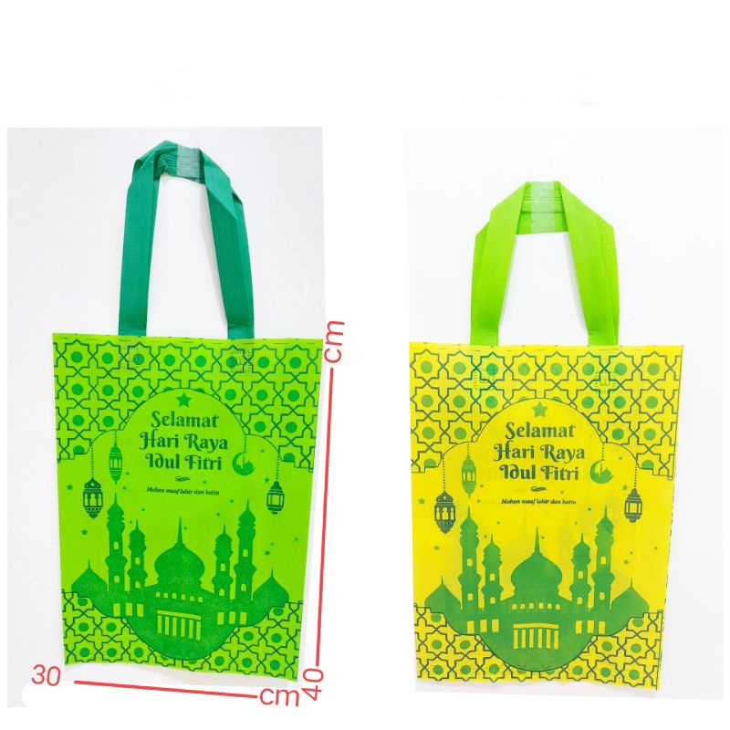 

TAS SPUNBOND IDUL FITRI UK 30 CM X 40 CM